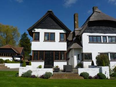 Classic white painted residential home architectural design